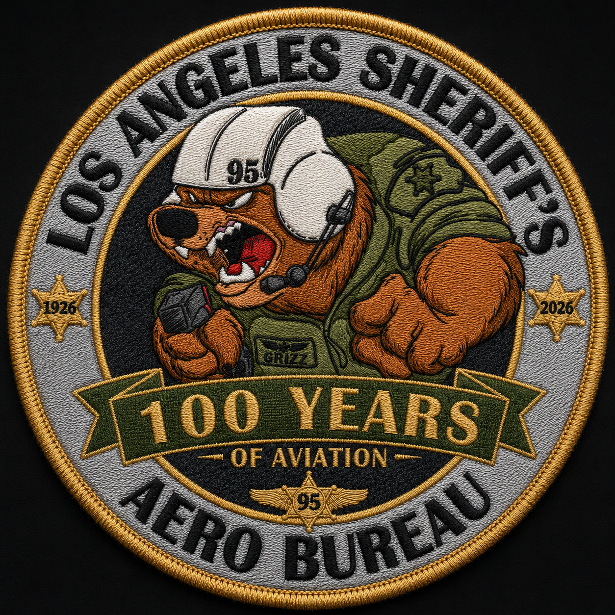 100-YEAR ANNIVERSARY PATCH-PRE-SALE $5.OO OFF WITH COIN PURCHASE