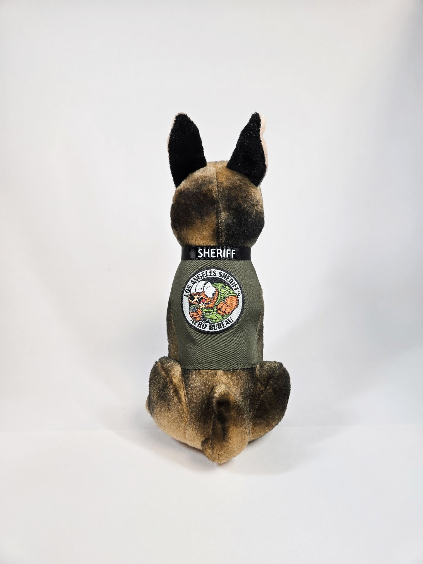 STUFFED K9-AERO BUREAU VEST AND WINGS COLLAR