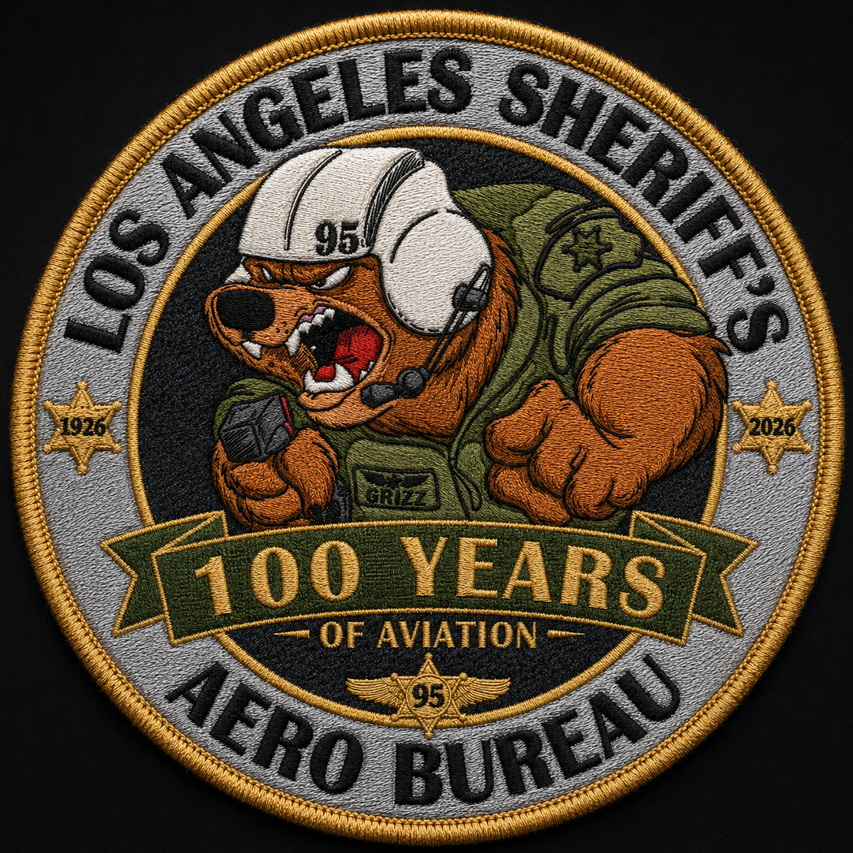 100-YEAR ANNIVERSARY PATCH-PRE-SALE $5.OO OFF WITH COIN PURCHASE