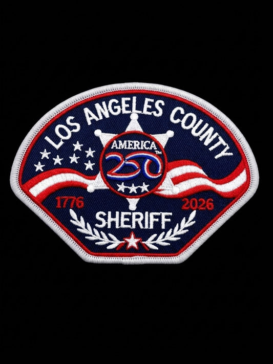 LASD 250TH ANNIVERSARY SHOULDER PATCH