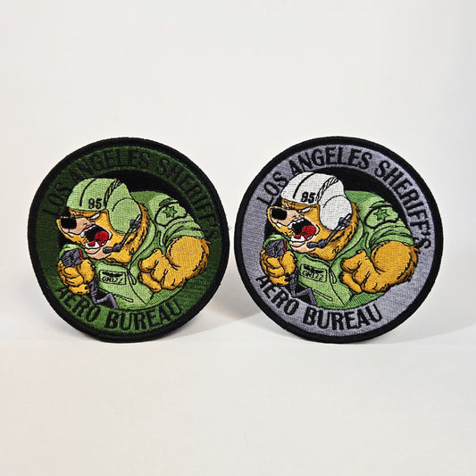 EMBROIDERED "GRIZZ" PATCH