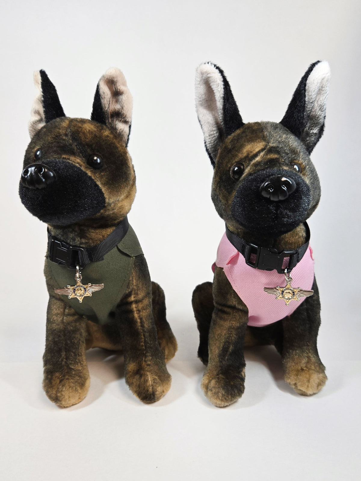STUFFED K9-AERO BUREAU VEST AND WINGS COLLAR